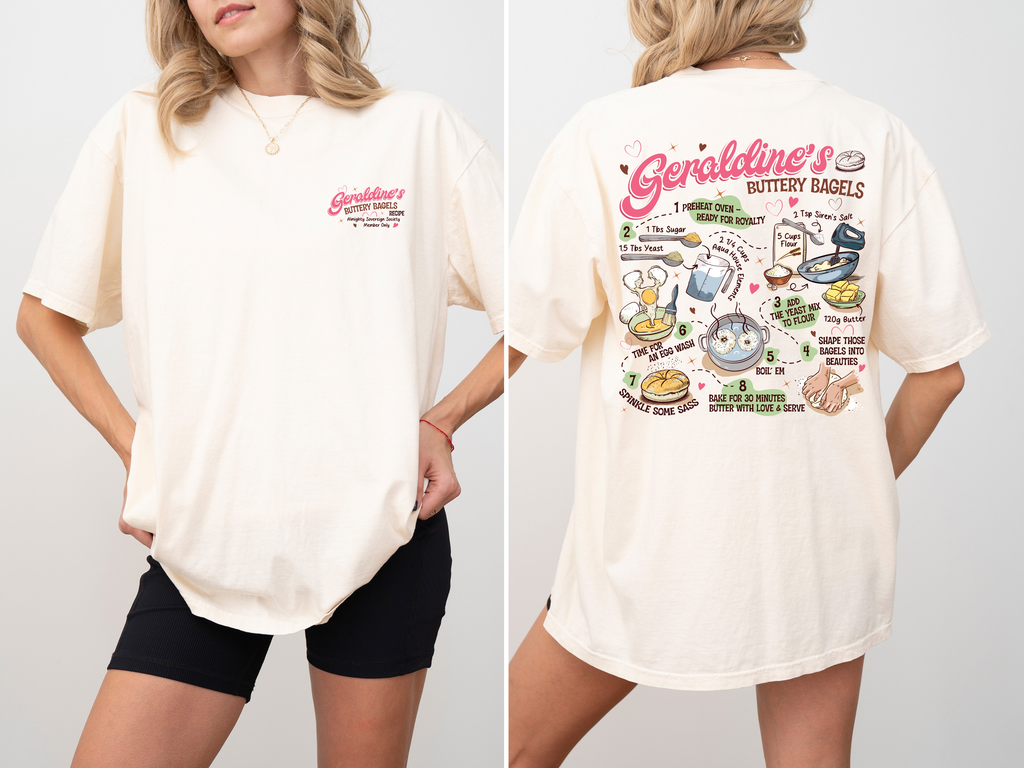 Geraldine's Buttery Bagels - Graphic Tee