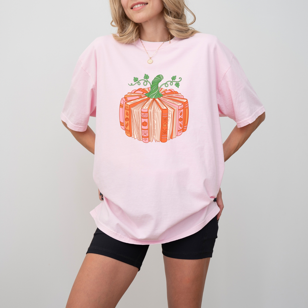Book Pumpkin - Graphic Tee
