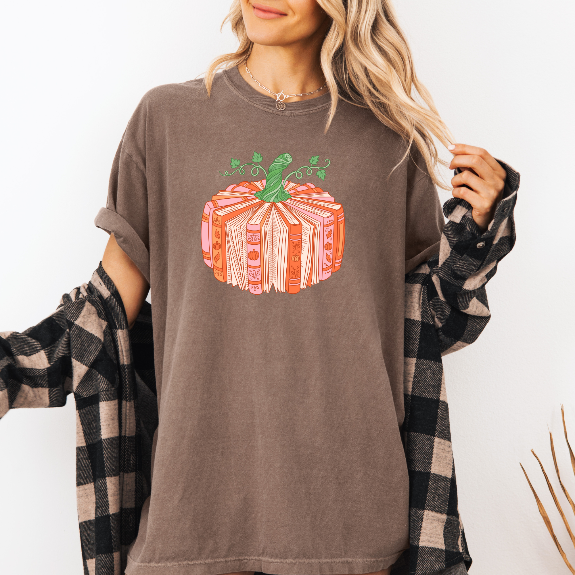 Book Pumpkin - Graphic Tee