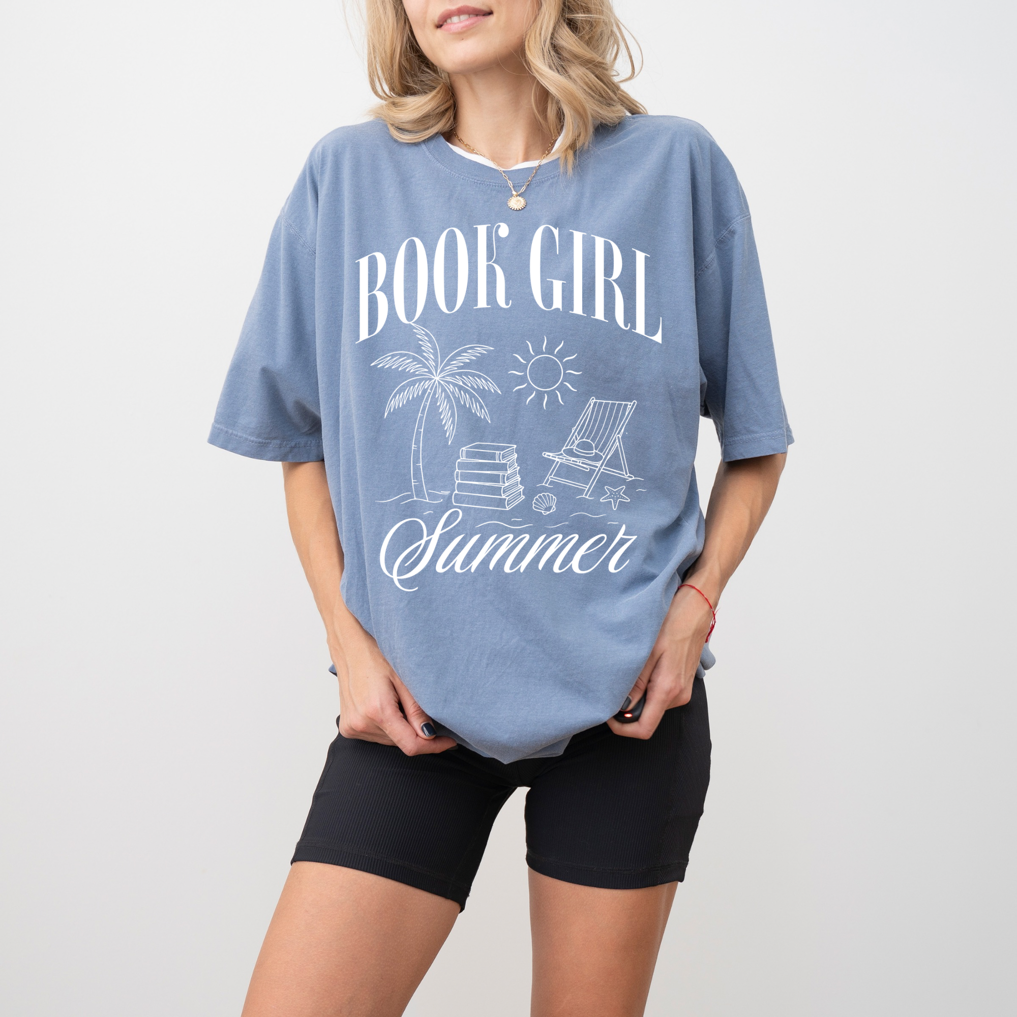 Book Girl Summer - Graphic Tee