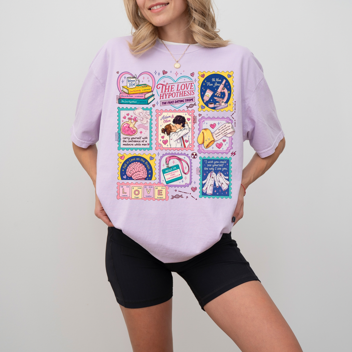 Love Hypothesis Stamp - Graphic Tee