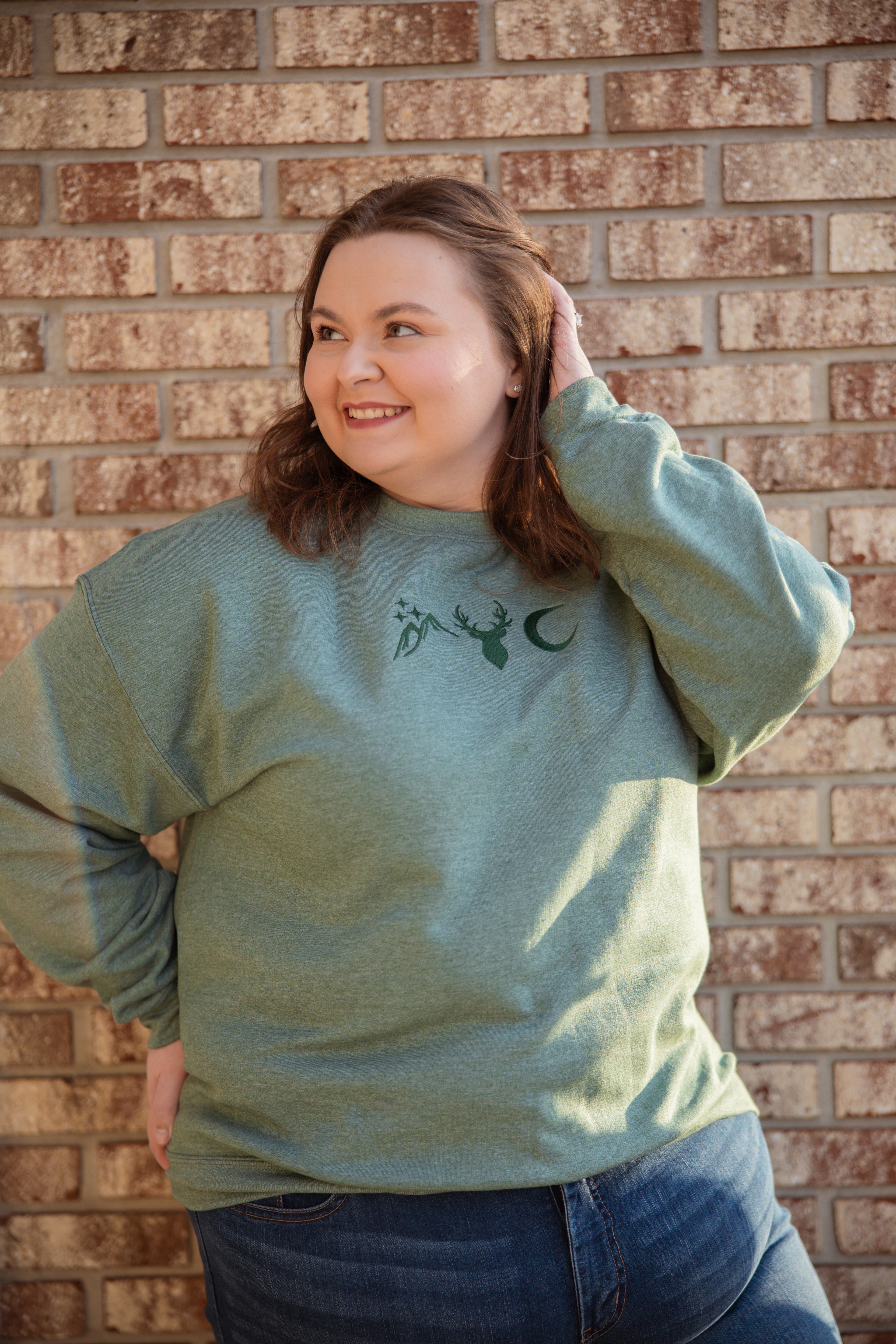SJM Icons - Embroidered Crewneck