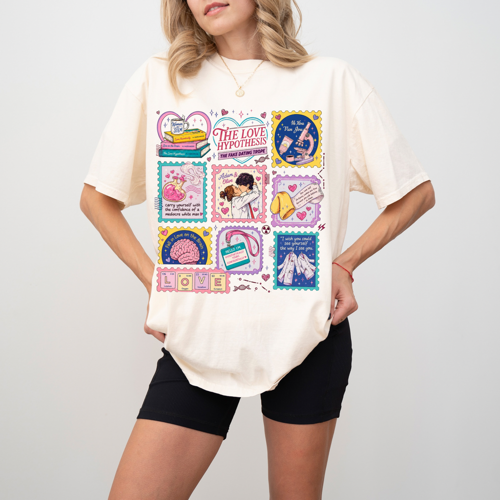 Love Hypothesis Stamp - Graphic Tee