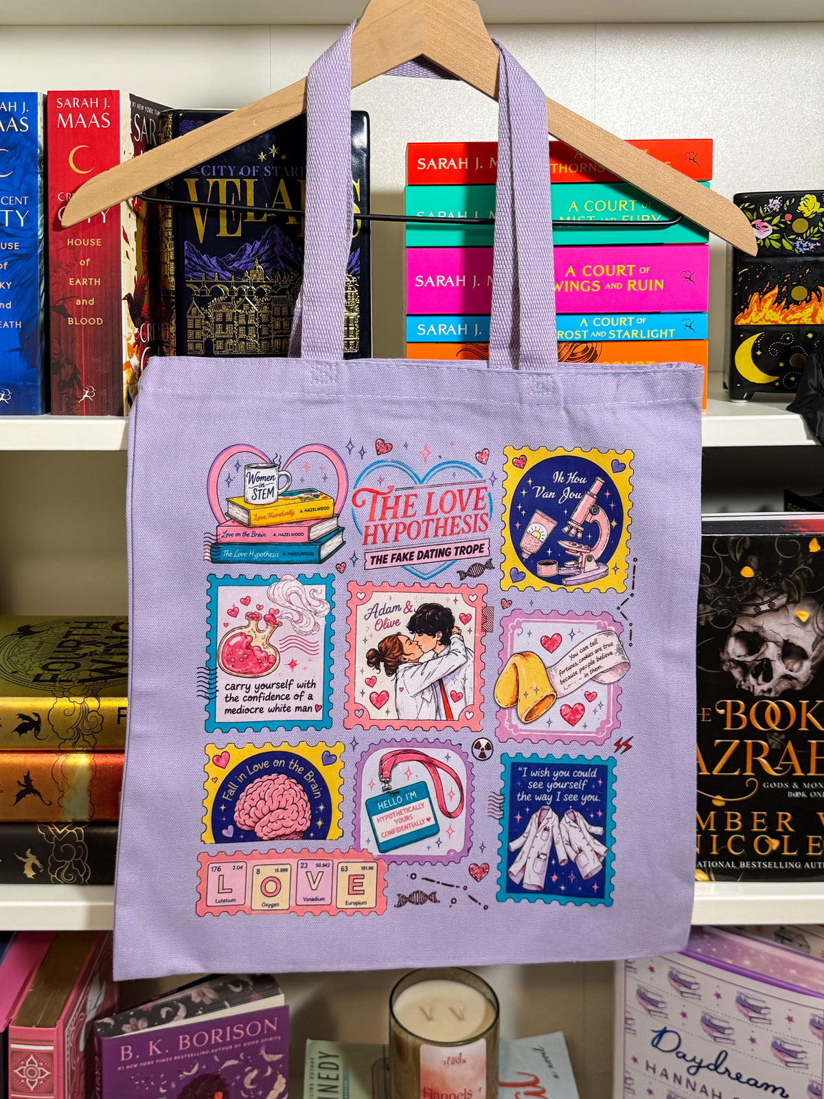 Love Hypothesis Stamp - Tote Bag