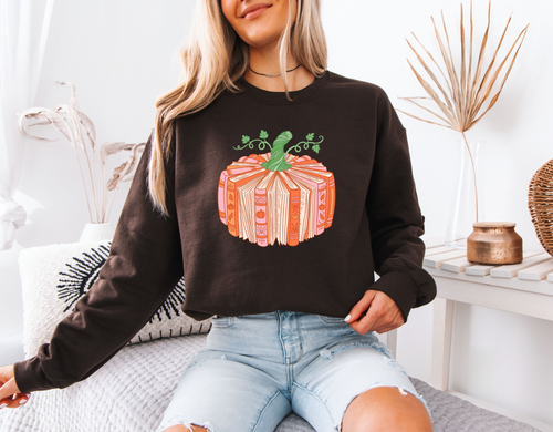 Book Pumpkin - Graphic Crewneck