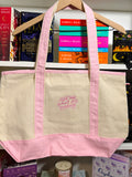 Ask Me What I’m Reading - Embroidered Tote Bag
