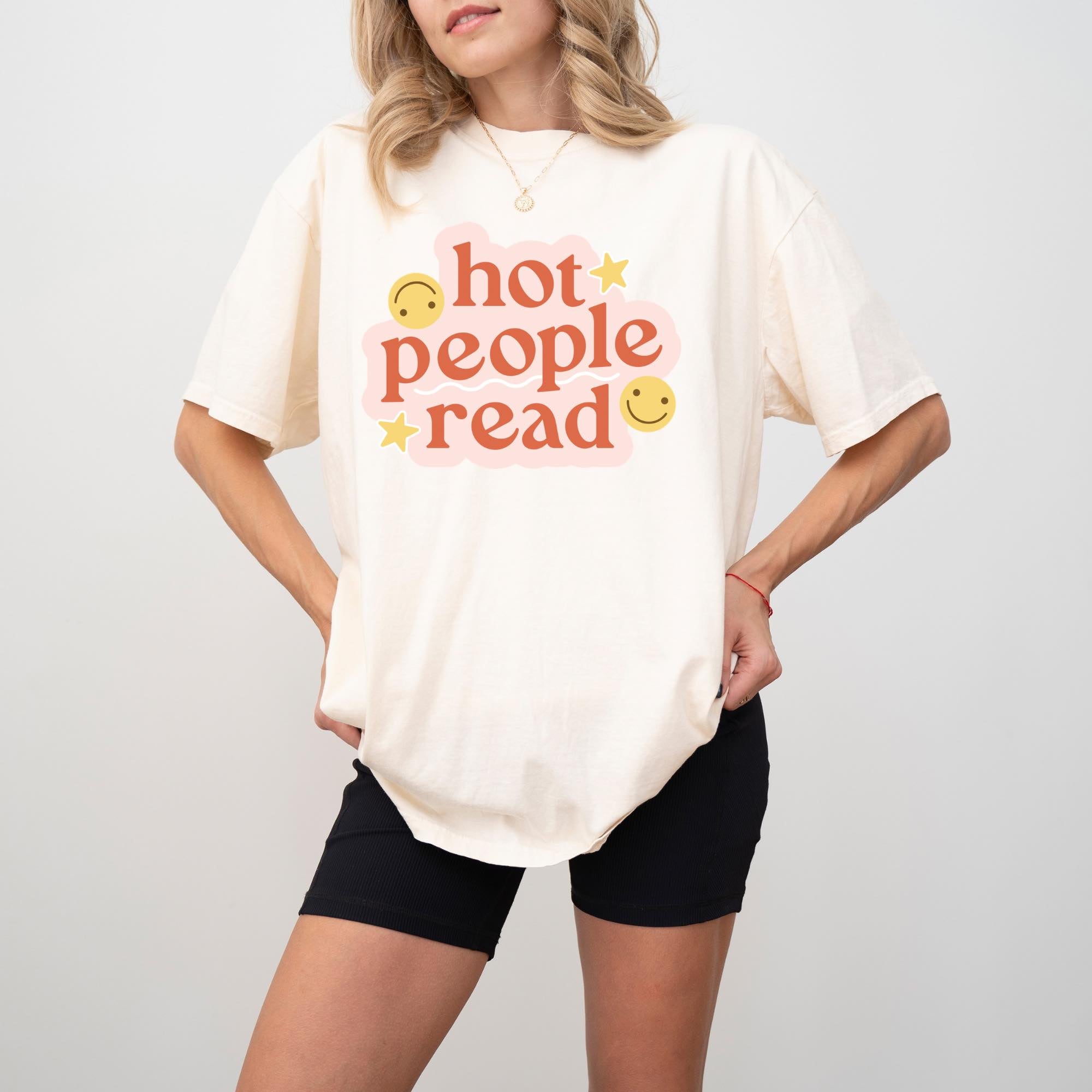 Hot People Read - Graphic Tee
